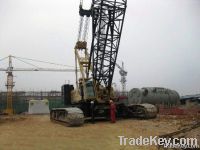 사용된 Crawer는 히타치 Sumitomo Scx2500를 Cranes