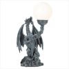 Dragon with Globe Table Lamp