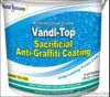 VandlTop Sacrificial Anti-Graffiti Coating -Hot Water Graffiti Removal
