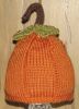 Hand Knit Pumpkin Ha