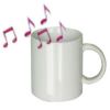 Музыкальная кружка, музыкальные кружки кофе