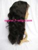 Передний парик шнурка - объемная волна Color#2 волос 20inch Remy индейца