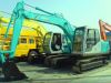 Используемая землечерпалка SK120 Kobelco, хорошие условия труда