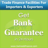 Предоставьте поручительство банка для импортеров и консигнантов