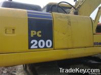 ИСПОЛЬЗУЕМЫЕ землечерпалки Crawler Komatsu Pc200-7, используемые землечерпалки