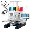 Janome MB-7 MB7 7 Needle Embroidery Machine Plus Deluxe Bonus Kit