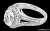 2.01 carat oval diamond engagement ring