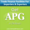 Предоставьте APG для импортеров &amp; консигнантов