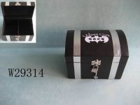 Коробка ювелирных изделий в черном Pvc (jw29314)