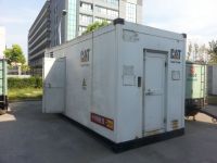 이용된 Cat 침묵하는 유형 디젤 Genset