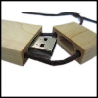 목걸이 나무로 되는 Usb 펜 드라이브, Usb 2.0는 드라이브를 Fpen