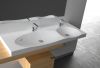 Double washbasin Corian