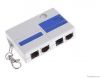 Миниый тестер KeyChain кабеля LAN сети RJ45 RJ11 Cat5