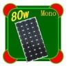 90w Monocrystalline 태양 전지판