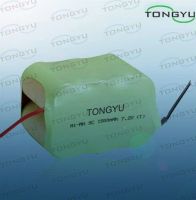 Размер Sc перезаряжаемые батареи 7.2v 1500mah Nimh для портативных тональнозвуковых приборов