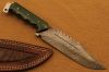 DAMASCUS STEEL HUNTING KNIFE