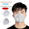 KN95 Masks with breathing valve