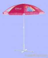 Выдвиженческий зонтик рекламы зонтика пляжа зонтика