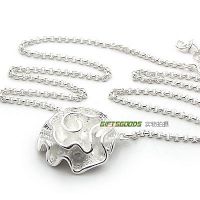 Серебряные ювелирные изделия ожерелья