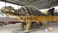 Спортивная площадка парка атракционов динозавра Ankylosaurus Animatronic