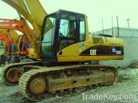 ИСПОЛЬЗУЕМАЯ землечерпалка Cat330c Crawler гусеницы