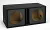 Buy Atrend ZV12D-BLACK - 12" Dual Vented Kandy Black Enclosures 