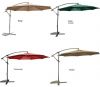 10 Foot Aluminum Patio Offset Umbrella