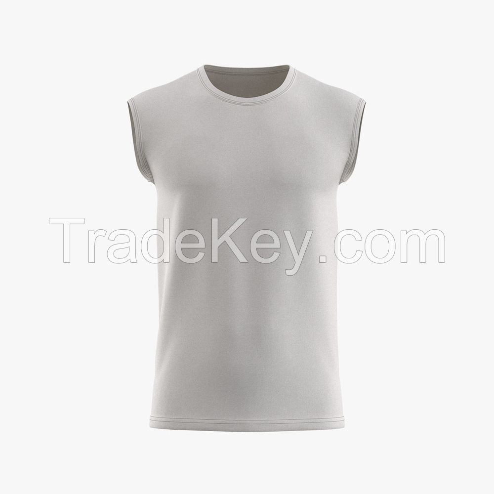 Hot selling sleeveless men's fitness t shirt 2022