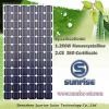 панель солнечных батарей pv высокого efficiecy 250W monocrystalline