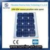 24W Mono solar panel with high efficien