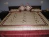 Распространение кровати Kosa Silk с соответствуя крышкой валика andd крышки подушки
