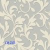 High quality and cheap price deep embossed european modern fashion style pvc wall paper 