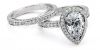 Pear Shaped Diamond Engagement Ring