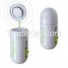 XDREAM X-VIBE 3.0 Portable Mini Vibration Speaker System (Glossy White + Green Cable)