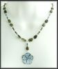 Labrodite & ожерелье цветка перлы