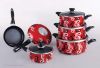 Cookware алюминия ЭТИКЕТЫ 10pcs