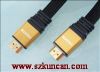 19 кабель 1.4V штыря HDMI с мужчиной 1080P к женщине, золот-покрынной для компьютера, TV, DVD