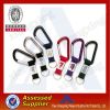 금속 걸이를 가진 PVC 헝겊 조각 승화 carabiner keychain 간결 방아끈