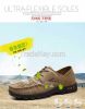 breathable 메시 구렁 Crocs가 2015 여름 남자의 사업에 의하여 우연한 남자의 샌들 가죽 신발 구두를 신깁니다