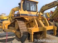 사용된 Cat D6h 불도저