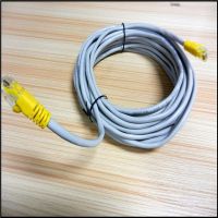 케이블 10 Ft 20ft Rj45 Utp 가자미 시험 Cat5e Utp 유선 텔레비전 방송망