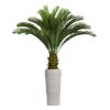 Anti-ultraviolet Anti-fading Fiberglass Decorative Palm Tree for sale