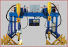 H печатает стальную автоматическую машину на машинке заварки пятна собирая