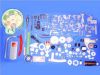 Закручивая части машинного оборудования запасные