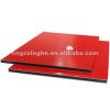 Высокая лоснистая темнота - красная панель Гуанчжоу алюминиевая составная