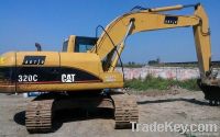 Используемая землечерпалка Crawler гусеницы, Cat320c