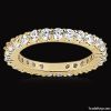 Round diamond eternity gold yellow  womenÃ¢ï¿½ï¿½s band new