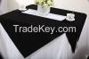 5 star 100%cotton black table cloth hotel table linen table cover