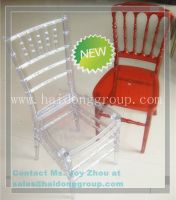 Стул Chiavari смолаы Cystal