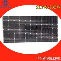 215w Monocrystalline 태양 전지판